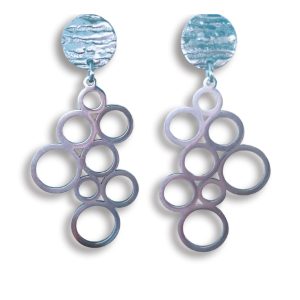 SEAFOAM EARRINGS - Silver