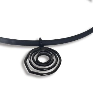 WHIRLPOOL NECKLACE - Black