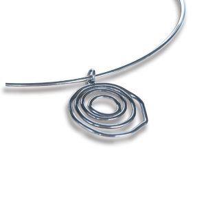 WHIRLPOOL NECKLACE – Silver