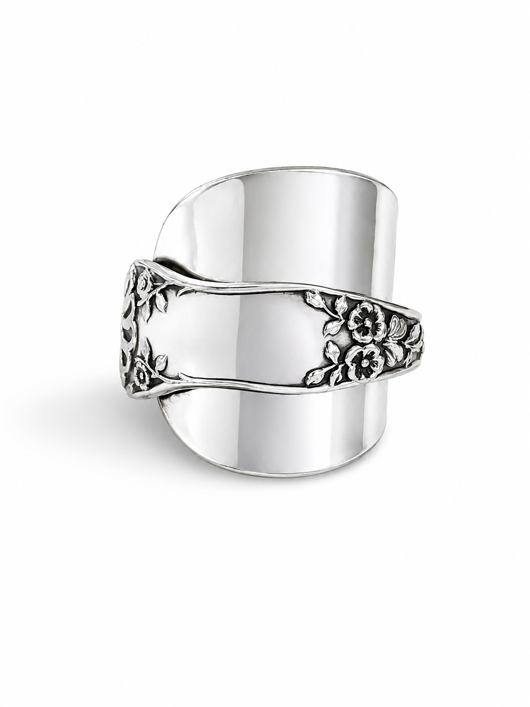 WWINGFIELD FLORAL SPOON RING