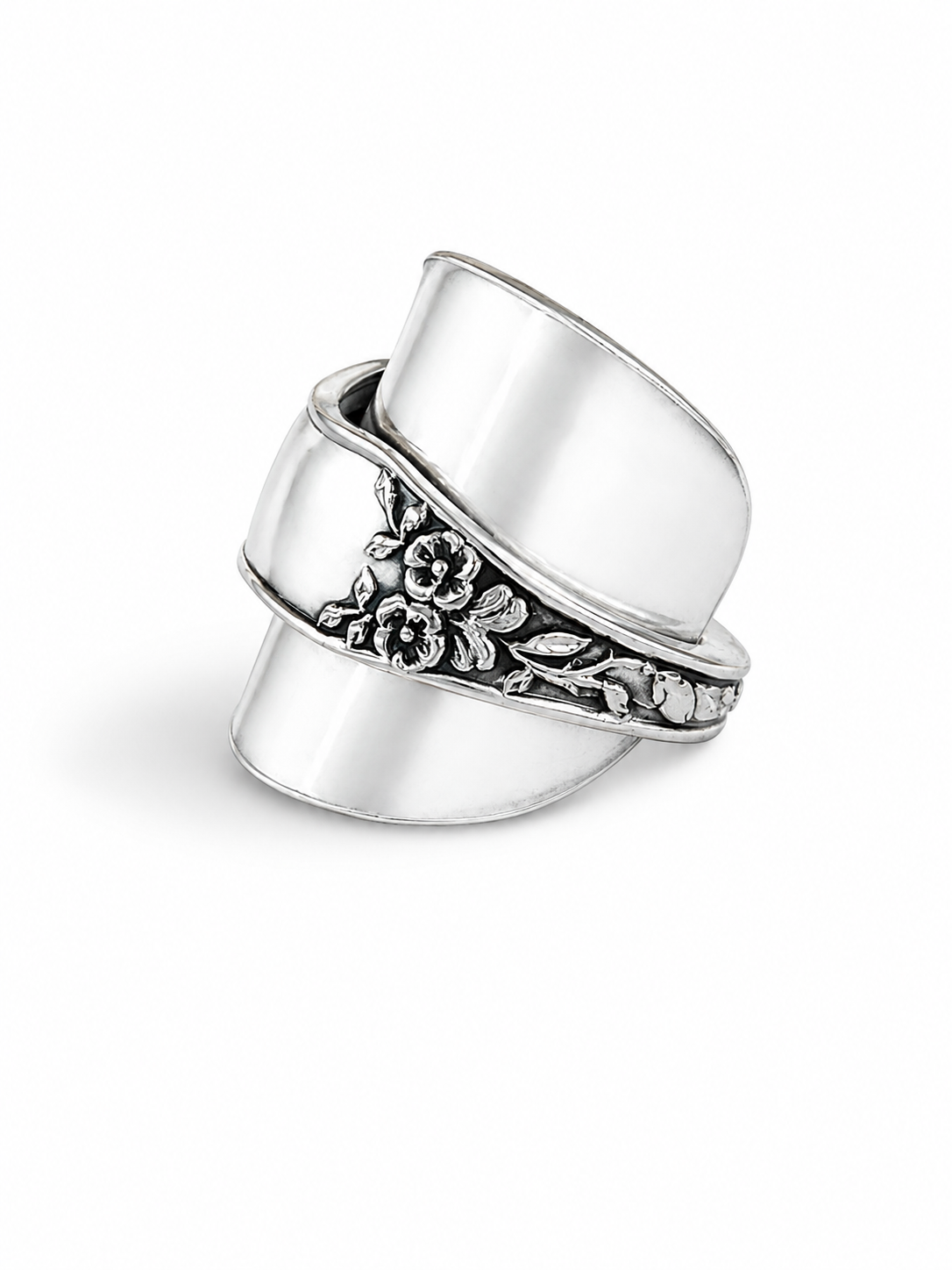 WWINGFIELD FLORAL SPOON RING - Image 2